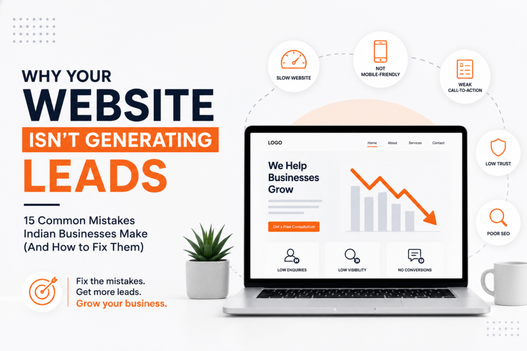 Website not generating leads