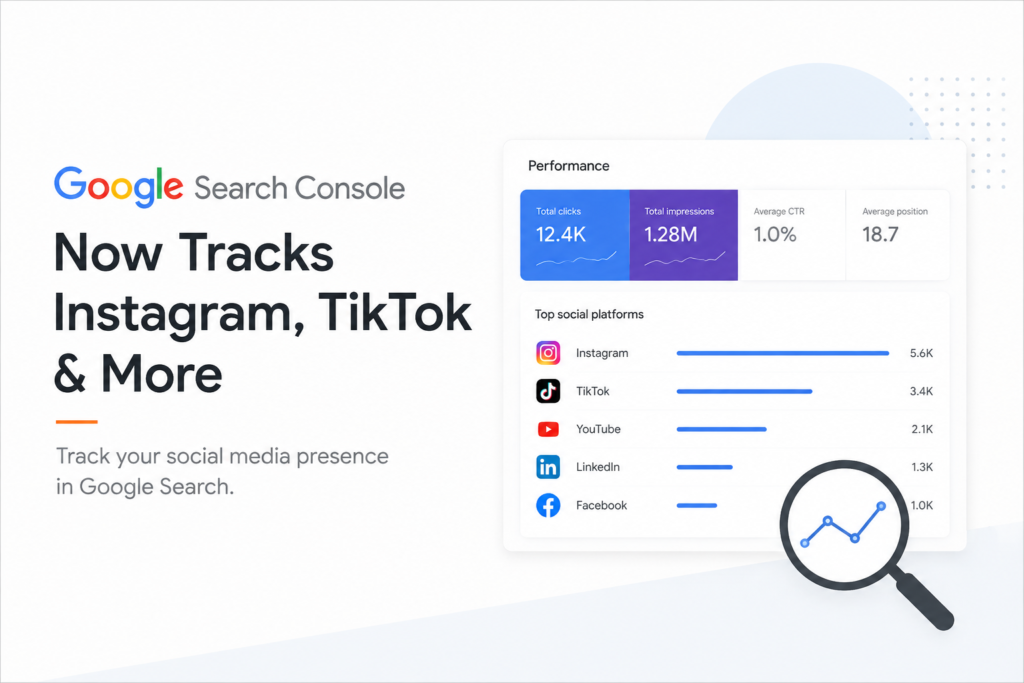 Track Instagram/ Tik Tok on Google
